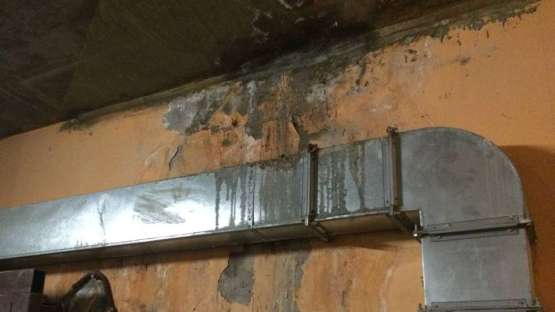 Подземный паркинг - протечка по примыканию стена-перекрытие